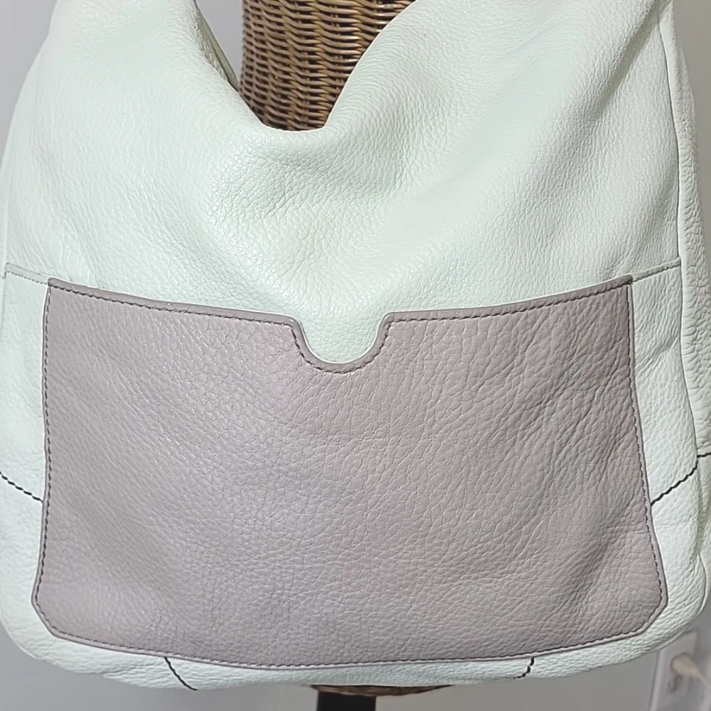 orYANY Mint Pebble Leather Hobo Bag